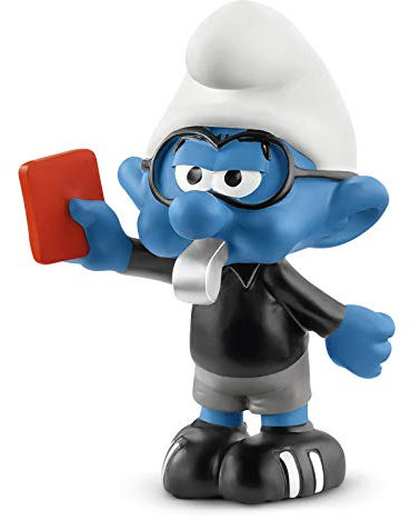 SCHLEICH 20809 - Fußball Schlumpf Schiedsrichter