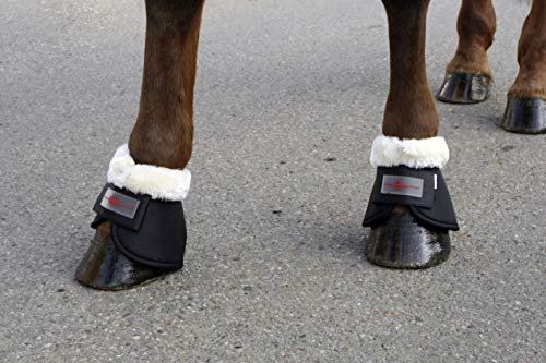 Covalliero Springglocken Teddy Fleece schwarz XFull