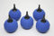 Sibo 5 x Luftstein Kugel 5cm Sauerstoffstein Sprudler Luftschlauch für Aquarium und Teich, Blau, Kunststoff, Aquarium, Aquarien, Teiche, Fisch