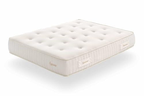 Moonia | Materasso a molle insacchettate | 5 cm di visco-foam, fibre Supersoft e Todotherm | Comfort System | Pression Care System con 9 zone di riposo | 80X190