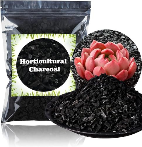 GOTVUGE Horticultural Charcoal for Plants 2L - All Natural Hardwood, Activated for Soil Amendment, Orchids, Terrariums, and Gardening