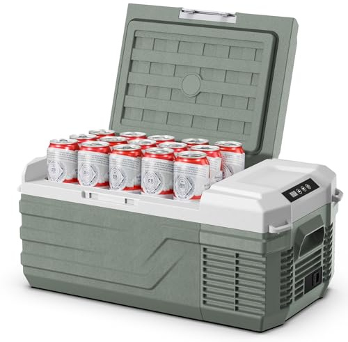 Alpicool NL15 15L Compressor Car Fridge Freezer,12V Portable Camping Fridge