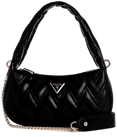 GUESS - Eda Top Zip Shoulder Bag, Borsa a tracolla Donna