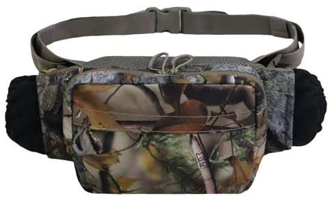 Handwärmertasche, wasserdichter Jagd-Fleece-Handmuff mit Vordertasche, verstellbarer Nackenriemen für Outdoor-Aktivitäten wie Angeln, Wandern und Jagd, hält Ihre Hände warm und trocken