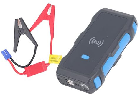 Chargeur de Batterie Intelligent Entièrement Automatique, 7200mAh Chargeur de Batterie de Voiture Intelligente de Batterie au Lithium pour Moteurs à, Multifonctionnel, Batterie