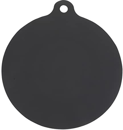 GLEAVI Induction Cooker Protective Mat Silicone Cooktop Heat Insulated Pad Non-Slip Round 165x190mm High Temperature Resistant Kitchen Essential