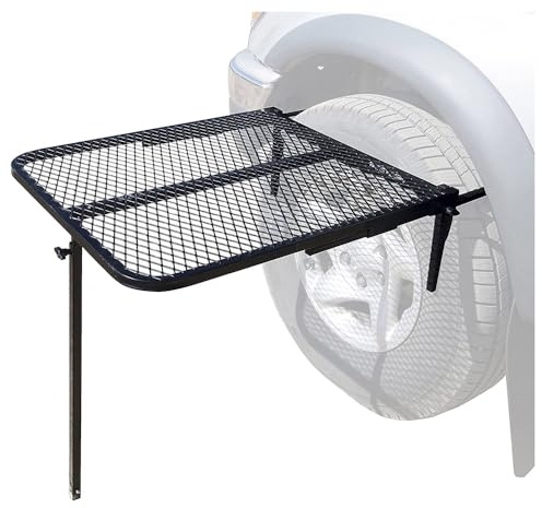 GTFRFD Tragbarer Autoreifen-Picknicktisch, klappbarer Campingtisch, für VW Golf 6 2003-2013 Campingtisch mit Tragetasche, höhenverstellbar