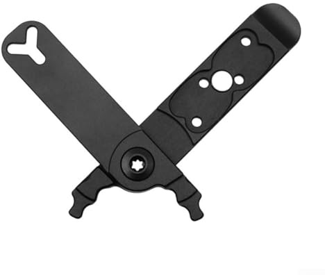 Jotekonoby Fahrrad-Kettenglied-Zange, tragbar, für Aluminium-Reparaturgerät für Schnellspanner, Demontage und Installation, kompakte Legierung, Cyc (schwarz)