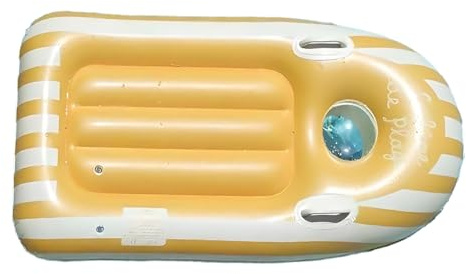 Aufblasbares Kinder-Bodyboard – -Bodyboard, mit Griffen, leichtes, langlebiges Surfbrett | Lustige Outdoor-Sportausrüstung für Sea Lake Lawn Water Slides Sommer-Strandparty-Aktivität