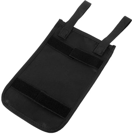 Healeved Sacoche Latérale de Rangement Suspendu pour Canne Pliante et Fauteuil Roulant, Tissu Ultraléger, Multiple Compartiments, Organisateur Pratique pour Accessoires de Mobilité