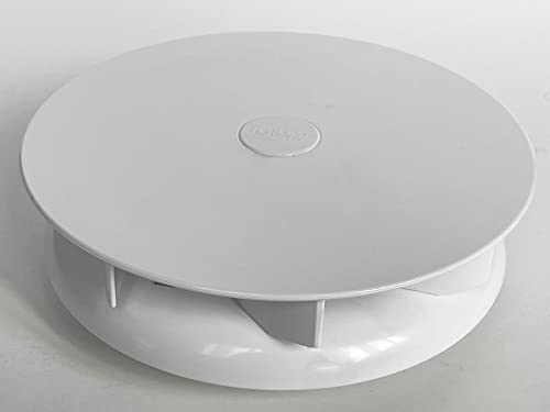 ICC Kleiner, drehbarer Ventilator für Lüftung, für Wohnwagen, Bus, Wohnwagen, weiß - Dachlüfter für Lieferwagen
