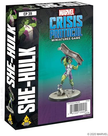Atomic Mass Games - Marvel Crisis Protocol: Character Pack: She Hulk: Marvel Crisis Protocol - Miniature Game