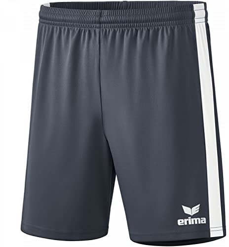 Erima Unisex Erwachsene Retro Star Short (3152109), Slate Grey/weiß, L