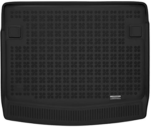 AZUGA Gummi-Kofferraumwanne für VW Caddy 11/2020/Ford Tourneo Connect | 5-Sitzer. hoher Rand, rutschfest, wasserdicht, Premium Kofferraummatte passgenau, TPE-Gummi, AZ12000684