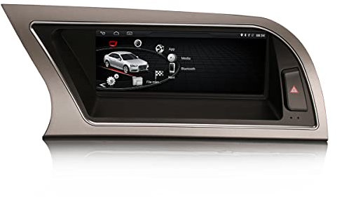 Erisin 8,8 4GB RAM 64GB ROM Android 11 Radio Coche Bluetooth Estéreo para Audi A4 2013-2016, Autoradio 1 DIN Soporte GPS Navigation CarPlay Android Auto WiFi USB Dab+ DVR Pantalla IPS Enlace Espejo