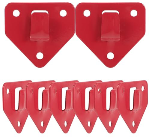 Uonlytech 8 STK Wandhalterung Hakenhalterung für Feuerlöscher Universelle Feuerlöscherhalterung Trockenfeuerlöscherhalter Feuerlöscherhaken für die Wand Halterungen für Feuerlöscher Zubehör