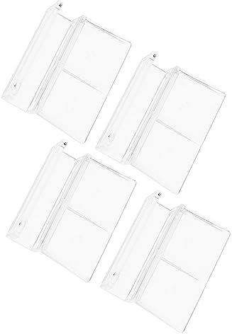 ABOOFAN Stabile 4er-Packung Acryl-aquarienabdeckungsgestelle Tankdeckelhalterungen Wärmeschutz Für Tiertanks