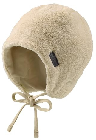 Sterntaler Plysch fleecehatt, Beige., 39
