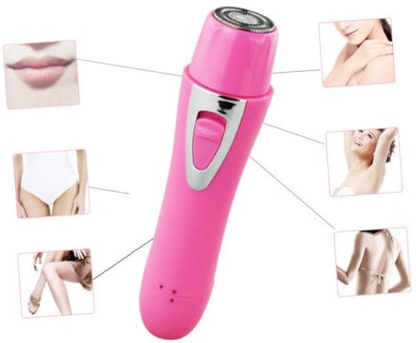 MAGICLULU Nasenhaarrasierer für Männer Epilierer für das Gesicht Nasenhaarschneider tragbarer rasierer sicherheitsrasierer elektrischer Nasenhaartrimmer für Frauen Rasierapparat Lippenstift