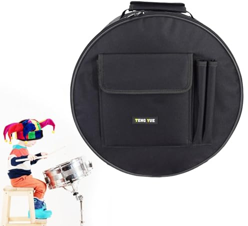 Snare-Drum-Koffer, Snare-Tasche,Tragbare wasserfeste Trommeltasche für die Reise | Instrumenten-Trommelschutz-Rucksack mit abnehmbaren Trägern für Trommel und Zubehör