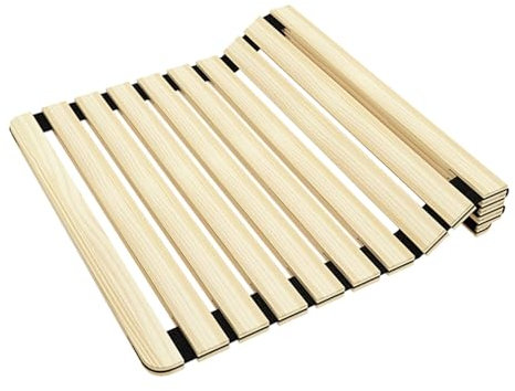 Tablero protector de cintura plegable de madera maciza transpirable para sofá y colchón, 60 x 180 cm