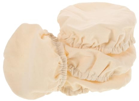 VICASKY 4pcs Thickened Jar Cloth Covers for Sourdough Fermentation Food-Grade Fabric Lids Reusable Storage Caps for 6.5-9cm Jars for Bread Proofing and Food Storage