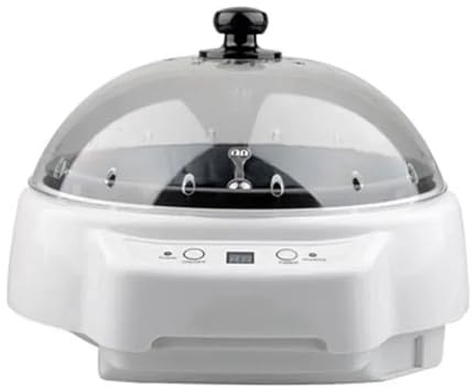 Tostatrice for caffè con timer intelligente for uso domestico, macinacaffè, macchina for tostare i semi di melone, piccolo elettrodomestico for cucinare popcorn(White)