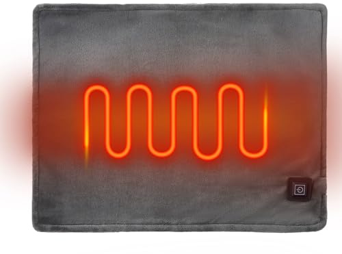 Youngwier Couverture Chauffante Électrique - Douce Couverture pour Canapé | 3 Niveaux de Chauffage Adulte Enfant Hiver Maison Bureau Camping Lit