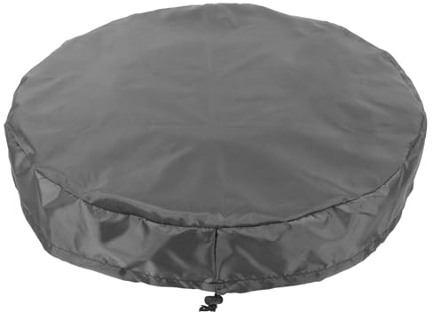 Yardenfun Copertura Superiore Sigillata per Secchio Oxford Resistente Copertura per Barile Plastica Coulisse Protezione Esterna per Secchi Chimici e Ambienti all'Aperto