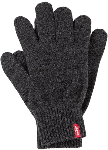 Levi's herr Ben Touch Screen Gloves Handskar, Grå, L