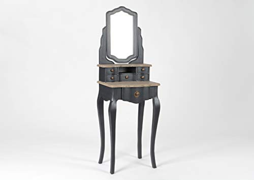 Toeletta barocco Chic Grigio Scuro célestine