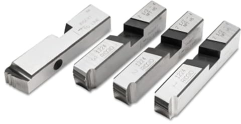 RIDGID 26192 4-Piece Pipe Threader Dies Set, 2 1/2-Inch to 4-Inch, Compatible with Model 1224 Threading Machine, Right-Handed, High-Speed Steel