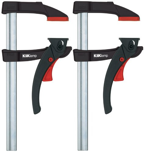 2x Bessey KliKlamp KLI30 – Magnesium Lever Clamp Set