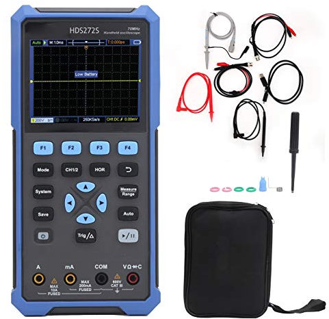 Kit D'oscilloscope Numérique Portable Générateur de Forme D'onde de Source de Multimètre Multifonctionnel HDS272S 70MHz