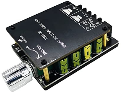 Fasizi Mini HiFi-Verstärkerplatine Audio Verstärker Bluetooth 5.0 High Power 100W 2.0 Dual Channel Stereo Sound Modul