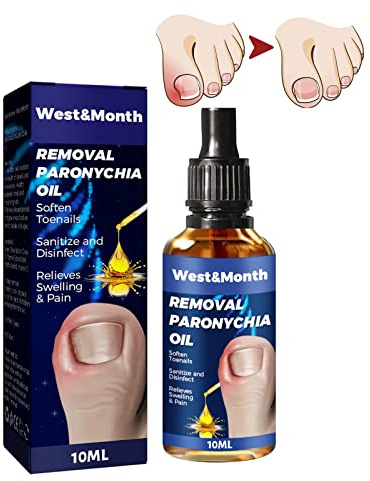 LWuuywa German Toenailplus Anti Paronychia Relief Oil, 10ML Korrektur Behandlung Öl, Nagelpflege pflegend Einwachsen Zehennagel Anti Paronychia Hilfe Öl, eingewachsene Zehennagel Tropfen