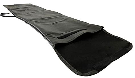 PureWind Windschott kompatibel mit Mercedes CLK W208 Baujahr 1998-2003 (Schwarz) – Windschott Universal mit Anbaumaterial inkl. Tasche