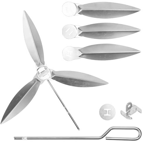 DBREAKS Set di 2 Kit di Pulizia One-Touch da 22-1/2 Pollici, Compatibile con Accessori per Barbecue Weber, 7444 Weber Kettle Barbecue Accessories, Weber Barbecue Accessories