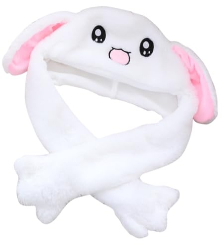 TOYANDONA Chapeau Lapin Oreilles Mobiles Chapeau Oreilles Sautent Déguisement Fête
