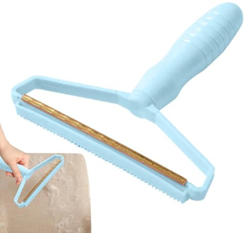 Pulizia dei capelli per animali domestici, depilatore per animali domestici, rastrello per la pulizia dei su entrambi i lati | Rasoio per pulizia per mobili portatile da esterno per mamma
