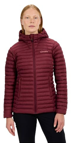 Berghaus W Nula Micro - Chaqueta para Mujer, Rojo/Rojo, Talla 16, Rojo/Rojo, 44
