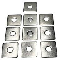 10x Klemmhalter Halteplatte Befestigung Doppelstabmattenzaun Edelstahl