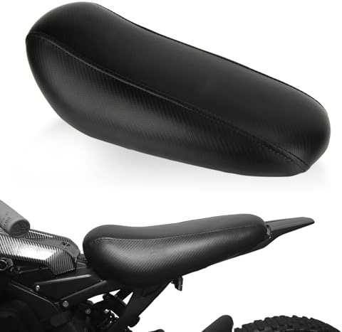 PSLER Electric Bike Seat Cushion - Waterproof Dirt Bike Seat, Fits for Light Bee X & S/X160/X260, Motorbike Long Seat for E-Bike, Carbon Fiber