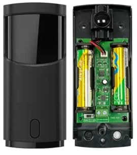 Batteriebetriebener 15-Meter-Perimeter-Erkennungssensor for den Außenbereich (IP55) mit Einzelstrahl-Lichtschranke for GSM-Alarmanlagen und Torantriebe