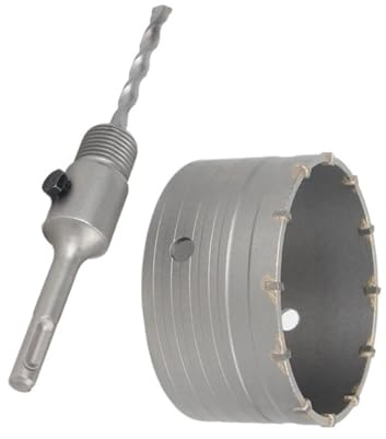 A Tazza In Lega Di Carburo For Calcestruzzo Da 110 Mm SDS PLUS Punta Da Trapano Elettrica Cava For Tubi Di Condizionamento Dell'aria Cemento Pietra Numero Modello: QBKKQ