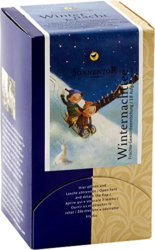 Sonnentor Winternacht-Tee Doppelkammerbeutel, 2er Pack (2 x 45 g) - Bio