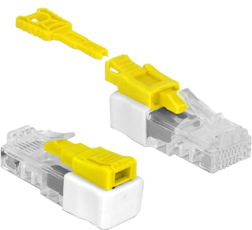 DeLock RJ45 Port Blocker Set mit 5 Stück