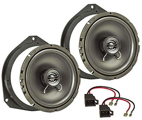 tomzz Audio 4039-006 Kit de instalación de Altavoces Compatible con el Opel Astra H Corsa D Corsa E Sistema coaxial de 165 mm TA16.5-Pro