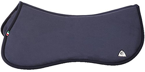 Acavallo Memory Foam Half Pad & Rear Riser, Größe:M, Farbe:blau