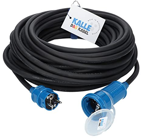 Verlängerungskabel Kalle Classic Colour 3G 2,5mm² blau 30 Meter